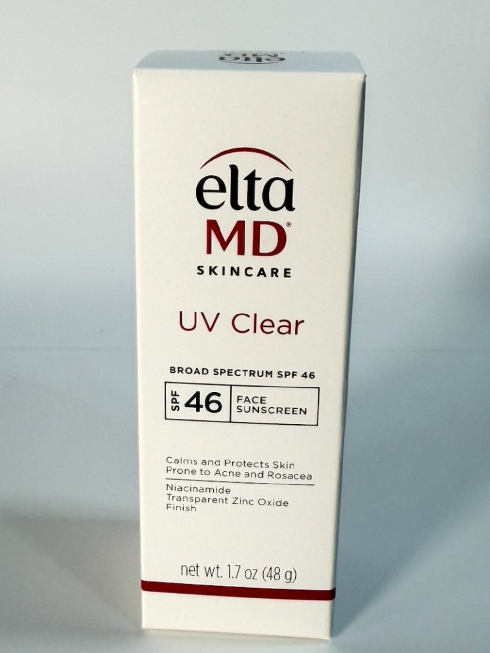 EltaMD UV Clear SPF 46 Acne Safe Oil-Free Sunscreen Derm Favorite Sensitive Skin